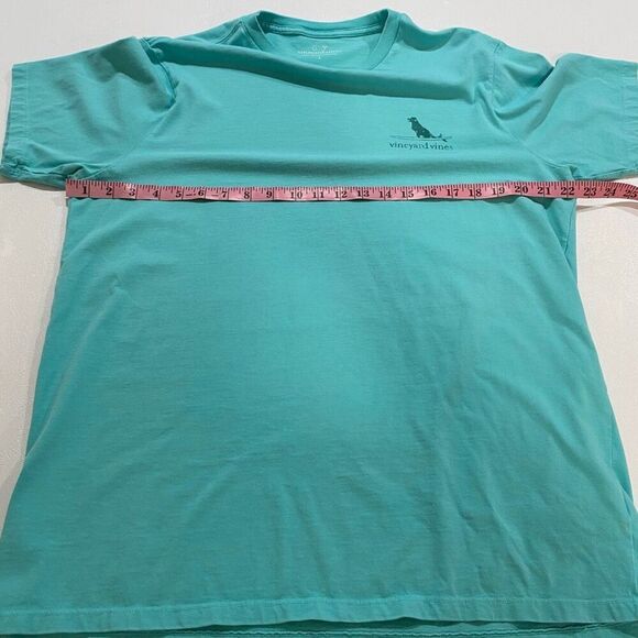 Vineyard Vines Men’s T-Shirt Large – Teal Whale Logo Short Sleeve Tee - Picture 7 of 11